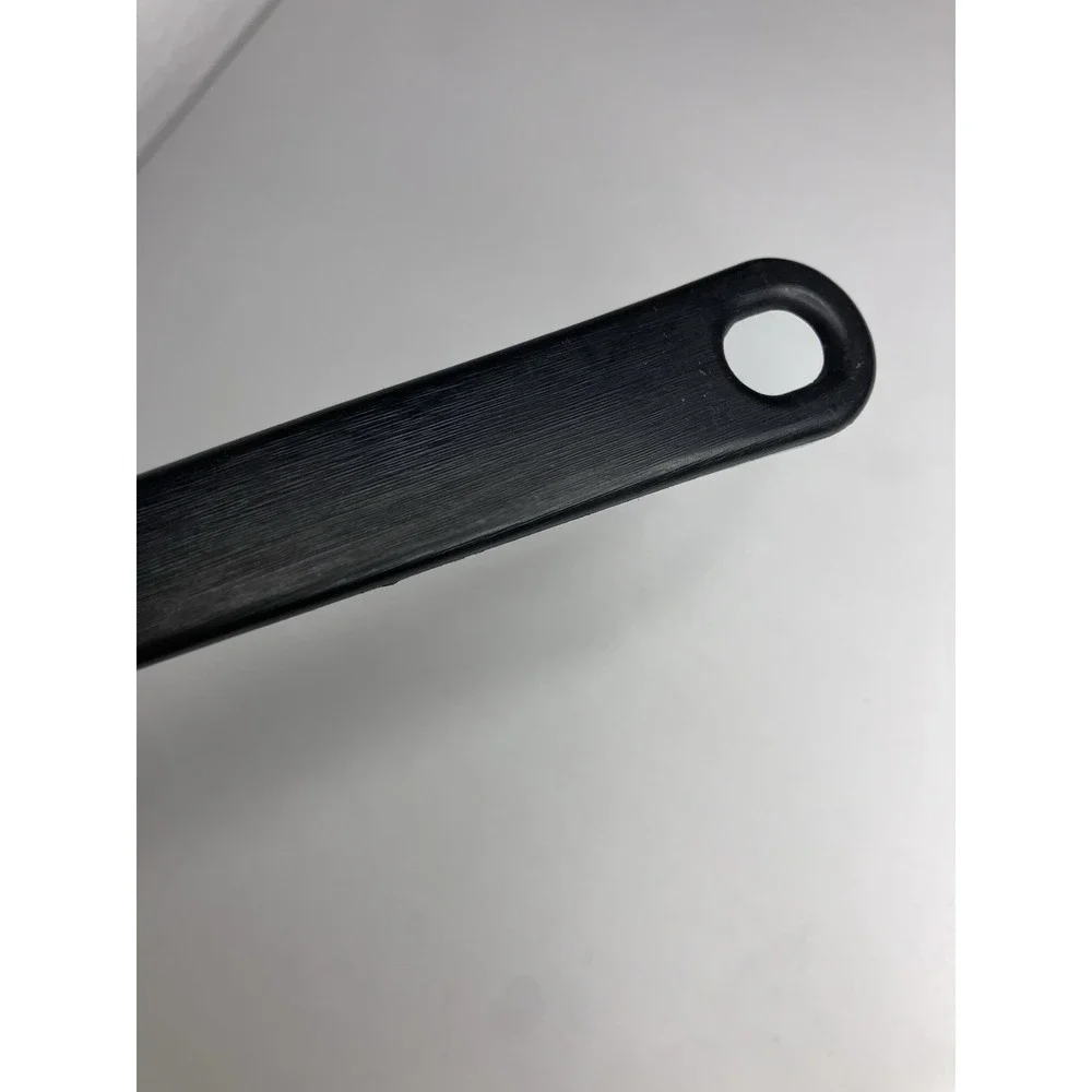 Vintage Tailor Made Products Black Nylon Plastic Slotted Spoon 11 1/2
